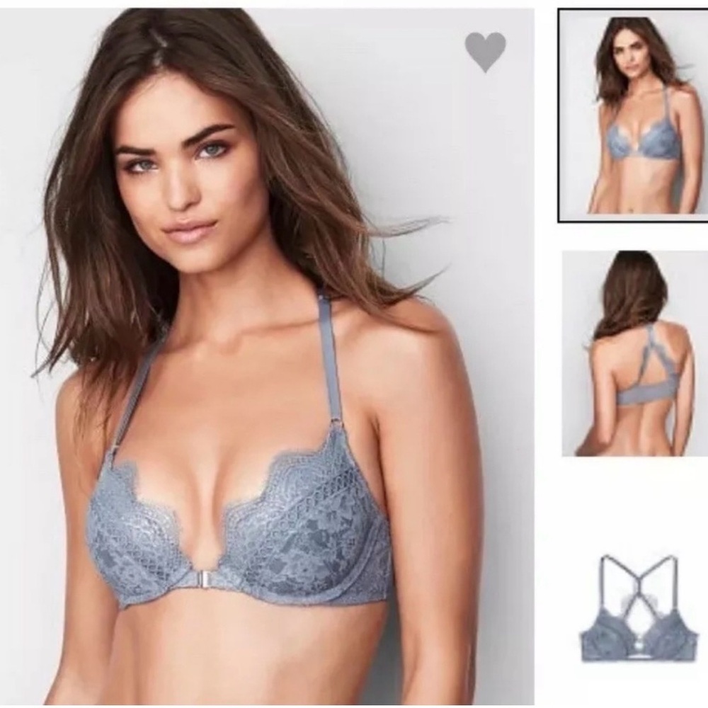 Victoria's Secret Dream Angels Lace Bralette - Blue